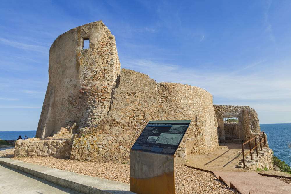The Castle of Sant Esteve de Mar